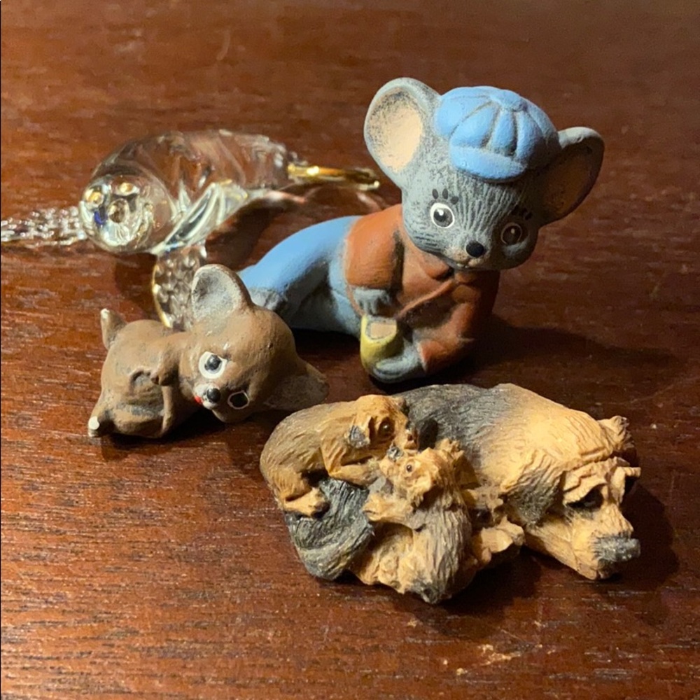 Little animals! Dogs mice and a manatee